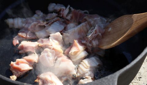 Bacon aus dem Dutch Oven