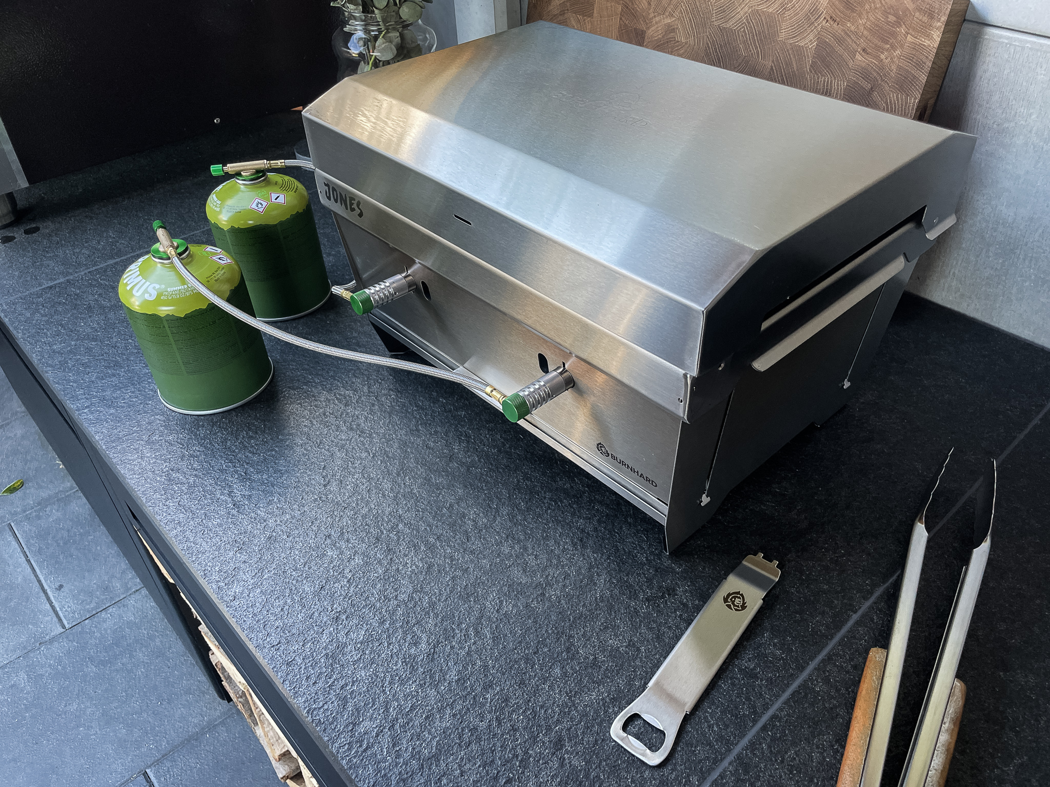 Klappgrill JONES: Vorstellung - Burnhard Gasgrill Für Camping (Test)